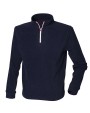 Polar Fleeces FINDEN-HALES 1/4 Zip Long Sleeved Fleece Piped voor bedrukking &amp; borduring
