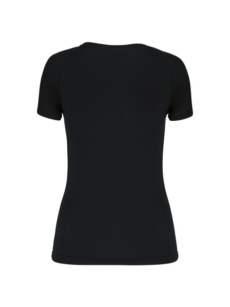 PROACT T-shirt de sport manches courtes col v femme /api/colors/b9fdad4a-5e94-45cb-8c03-c08b349b28c3 personnalisable