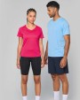 T-Shirts personnalisable PROACT T-shirt de sport manches courtes col v femme