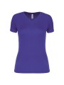 PROACT T-shirt de sport manches courtes col v femme /api/colors/fd1ce2bd-c424-4d96-94c1-3e51d8146eb7 personnalisable