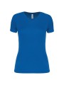 PROACT T-shirt de sport manches courtes col v femme /api/colors/63e0cb84-1e08-4155-9a08-d4cc5df78ce3 personnalisable