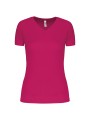 PROACT T-shirt de sport manches courtes col v femme /api/colors/0327c765-dd20-409c-911d-31f7a9b4c2f5 personnalisable