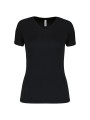 PROACT T-shirt de sport manches courtes col v femme /api/colors/b9fdad4a-5e94-45cb-8c03-c08b349b28c3 personnalisable