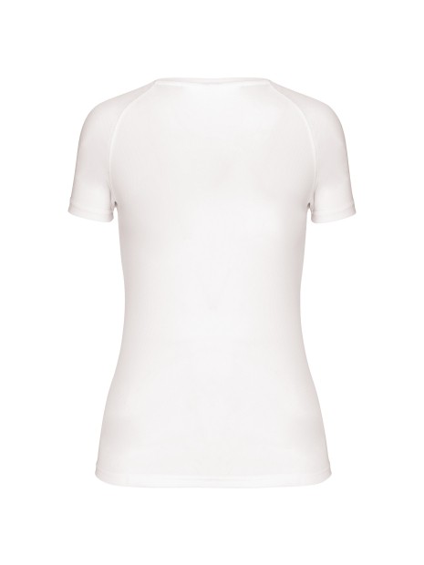 PROACT T-shirt de sport manches courtes col v femme /api/colors/7a92cd2d-10d2-40b4-928b-296bb7487506 personnalisable