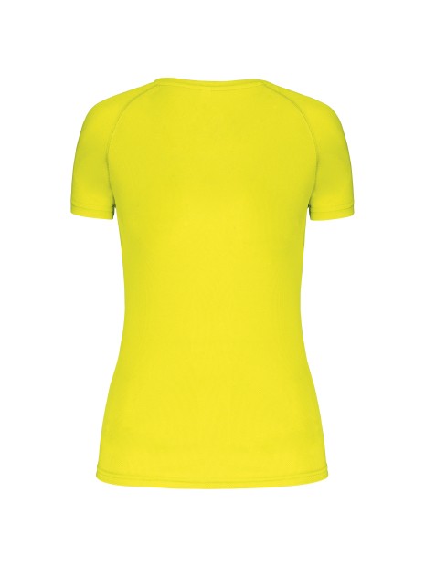 PROACT T-shirt de sport manches courtes col v femme /api/colors/5d003b4f-b042-4d2a-ac63-7e7753dabb12 personnalisable