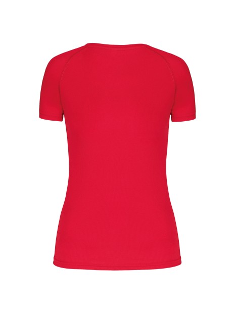 PROACT T-shirt de sport manches courtes col v femme /api/colors/c953313a-9c9d-493b-934e-ddcf8fada2ae personnalisable