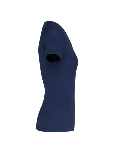 PROACT T-shirt de sport manches courtes col v femme /api/colors/b24f3e91-6048-4db8-8f87-ab4fcffcd7e2 personnalisable
