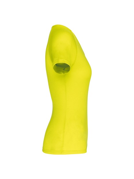 PROACT T-shirt de sport manches courtes col v femme /api/colors/5d003b4f-b042-4d2a-ac63-7e7753dabb12 personnalisable