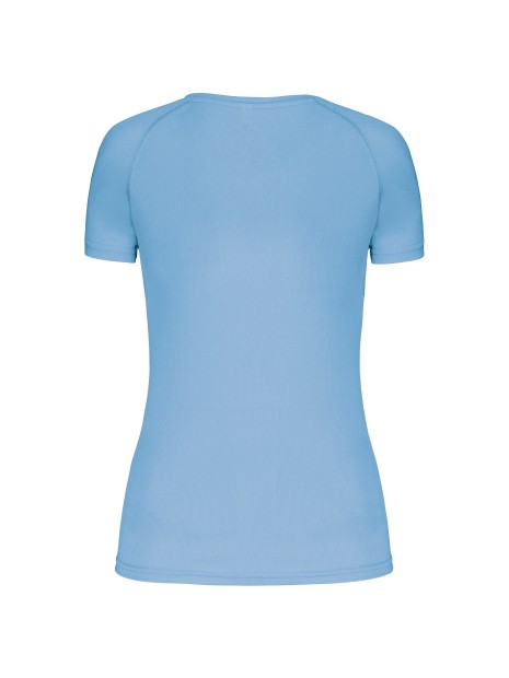 PROACT T-shirt de sport manches courtes col v femme /api/colors/549fa598-8d61-4fa2-82ad-90f4d2ec39ab personnalisable