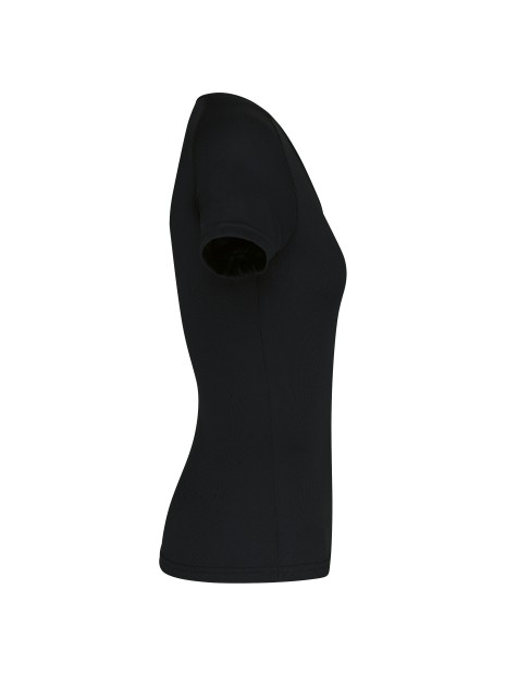 PROACT T-shirt de sport manches courtes col v femme /api/colors/b9fdad4a-5e94-45cb-8c03-c08b349b28c3 personnalisable
