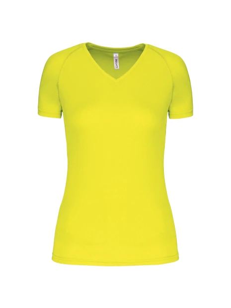 PROACT T-shirt de sport manches courtes col v femme /api/colors/5d003b4f-b042-4d2a-ac63-7e7753dabb12 personnalisable