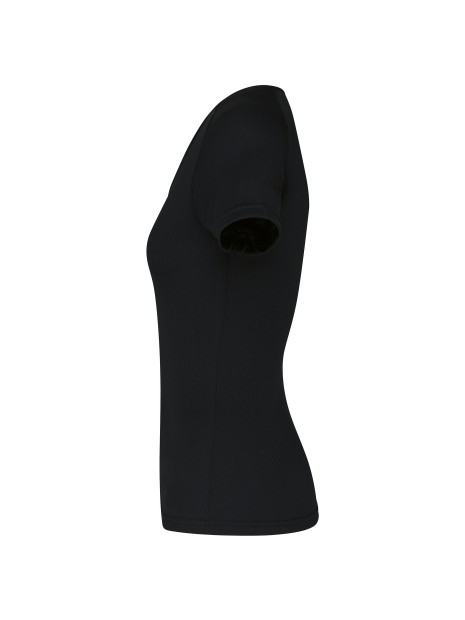 PROACT T-shirt de sport manches courtes col v femme /api/colors/b9fdad4a-5e94-45cb-8c03-c08b349b28c3 personnalisable