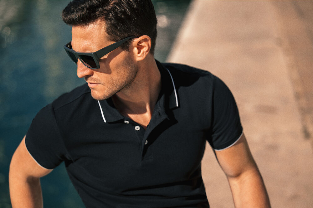 Polos personnalisable JAMES-HARVEST Greenville
Polo Regular Fit Hommes