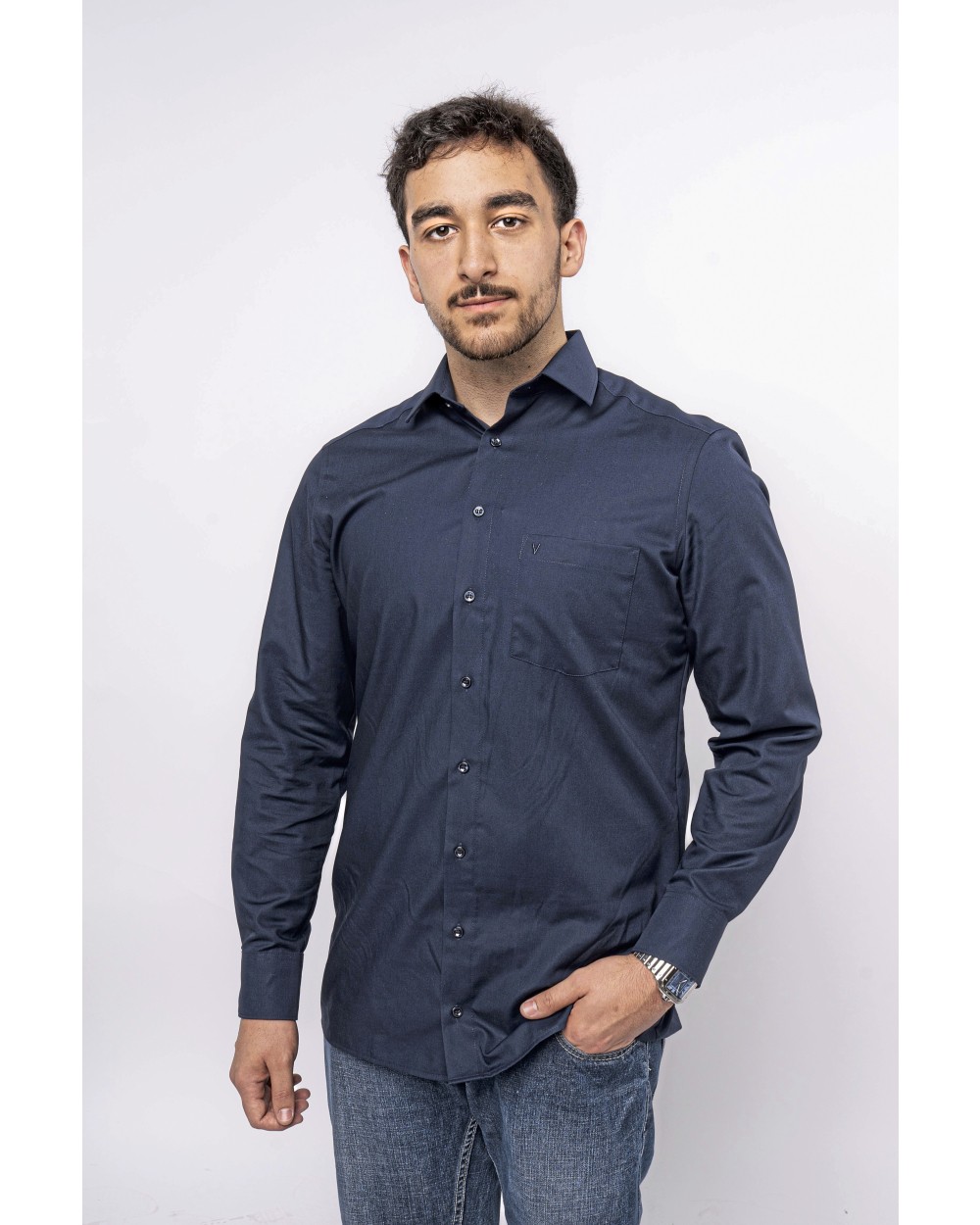 Hemden MARVELIS Men´s Shirt Modern Fit Extra Long Sleeve voor bedrukking &amp; borduring