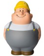 Accessoires personnalisable MBW SQUEEZIES® Construction Worker Bert®