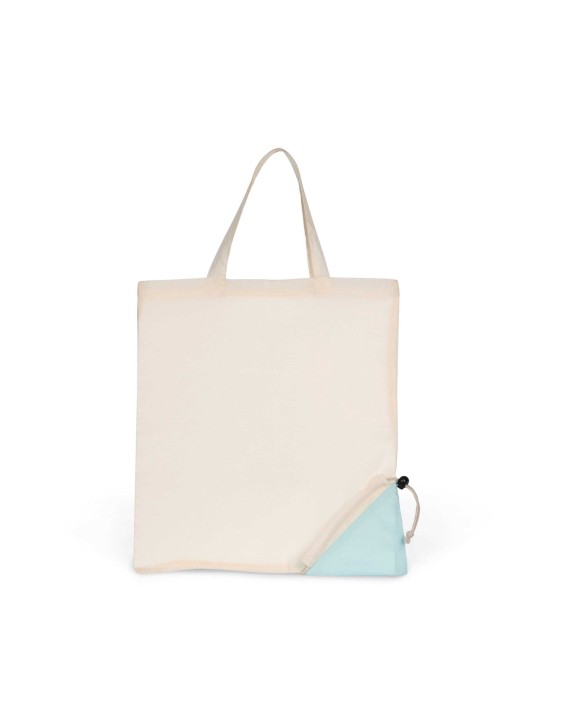 Tote bags KIMOOD Opvouwbare shopper voor bedrukking &amp; borduring