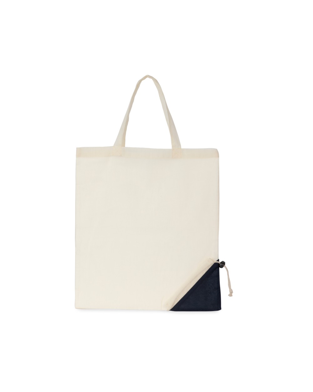 Tote bags KIMOOD Opvouwbare shopper voor bedrukking &amp; borduring