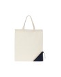 Tote bags KIMOOD Opvouwbare shopper voor bedrukking &amp; borduring