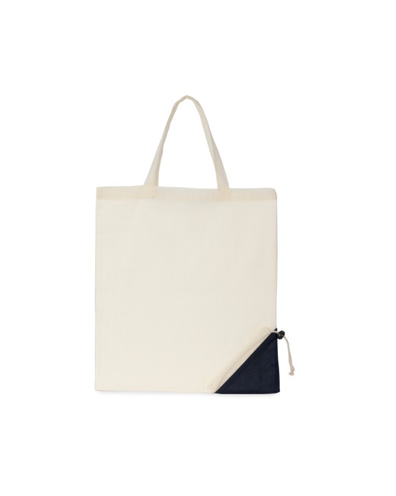 Tote bags KIMOOD Opvouwbare shopper voor bedrukking &amp; borduring