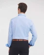 Hemden RUSSELL LONG-SLEEVED HERRINGBONE SHIRT voor bedrukking &amp; borduring