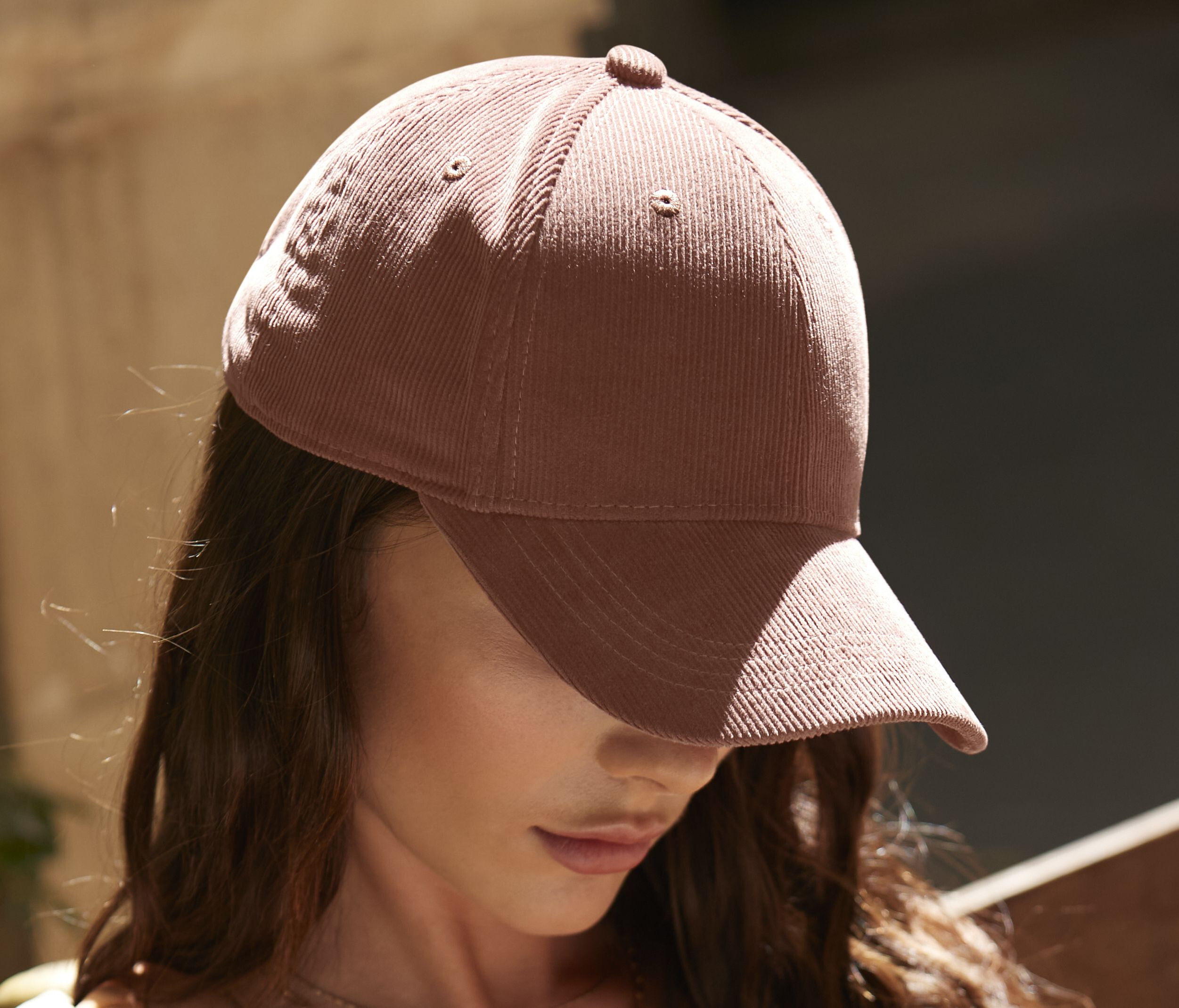 Casquettes personnalisable BEECHFIELD EARTHAWARE® ORGANIC CORD BASEBALL CAP