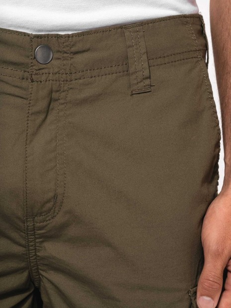 Bermudas & Shorts à personnaliser KARIBAN Bermuda léger multipoches homme 