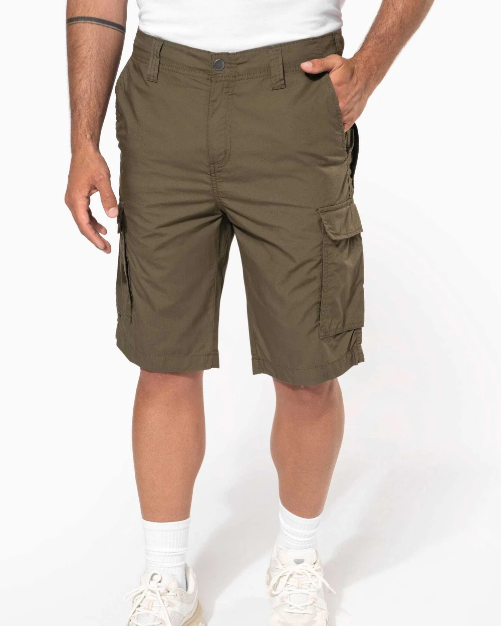Bermuda's & Shorts KARIBAN Lichte herenbermuda met diverse zakken voor bedrukking &amp; borduring