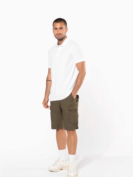 Bermudas & Shorts à personnaliser KARIBAN Bermuda léger multipoches homme 