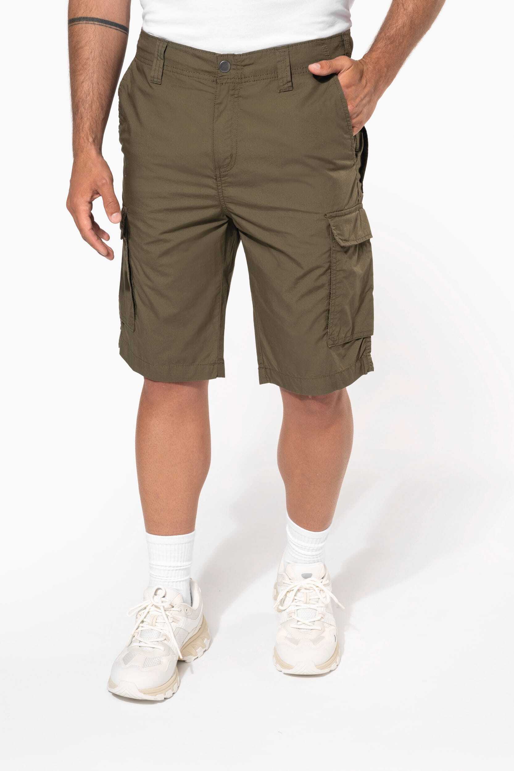 Bermudas & Shorts personnalisable KARIBAN Bermuda léger multipoches homme