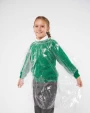 Benodigdheden HOME & LIVING Kids emergency hooded plastic poncho voor bedrukking &amp; borduring