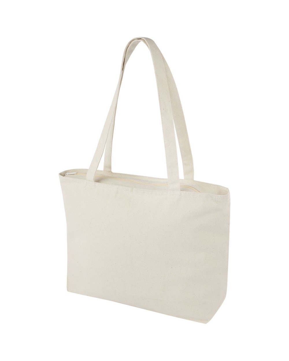 Tassen & Zakken 4DO Ningbo 320 g/m² katoenen tas met rits 15L voor bedrukking &amp; borduring