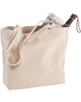 Sacs & Bagagerie personnalisable 4DO Sac shopping zippé coton 320 g/m² Ningbo 15L