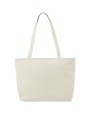 Tassen & Zakken 4DO Ningbo 320 g/m² katoenen tas met rits 15L voor bedrukking &amp; borduring