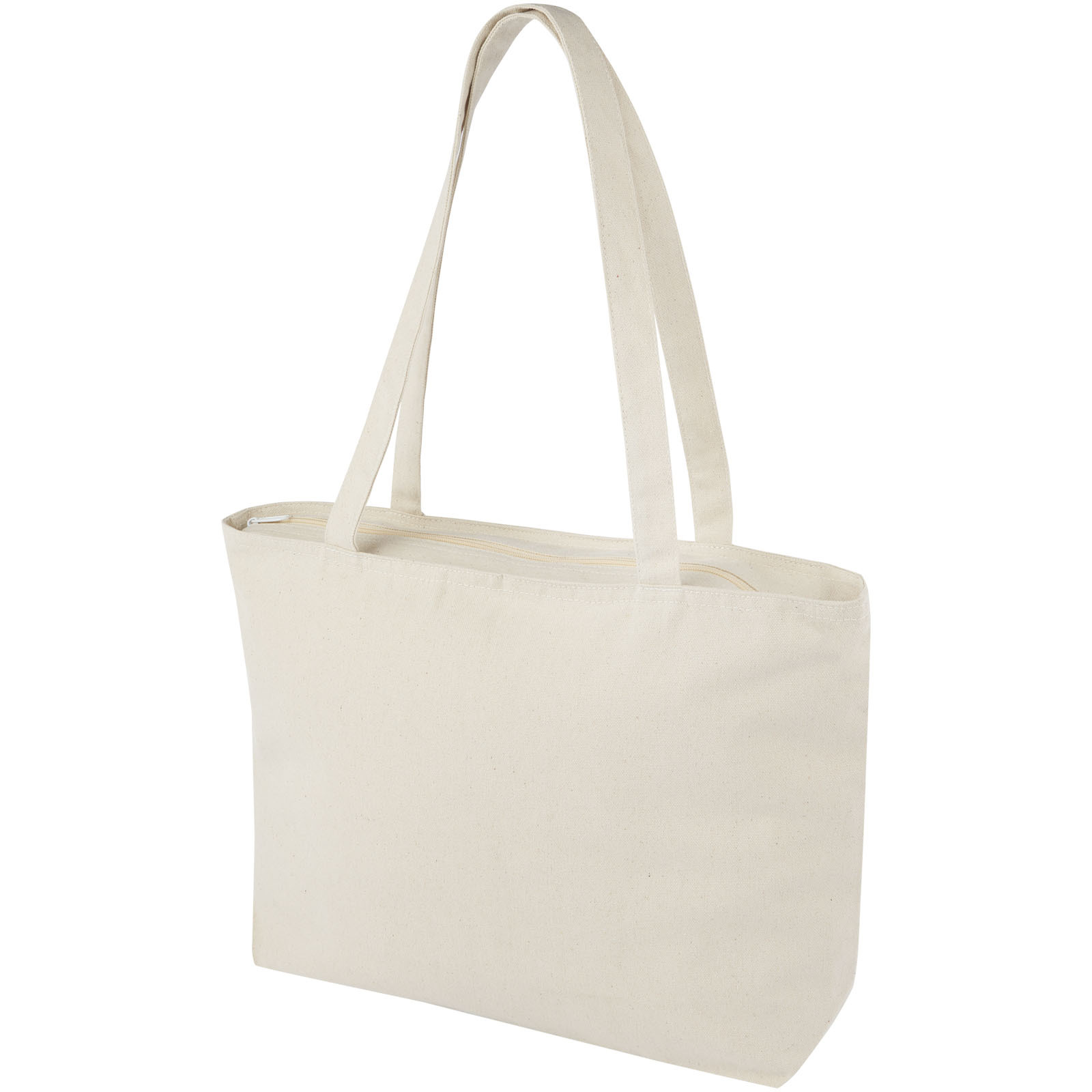 Sacs & Bagagerie personnalisable 4DO Sac shopping zippé coton 320 g/m² Ningbo 15L
