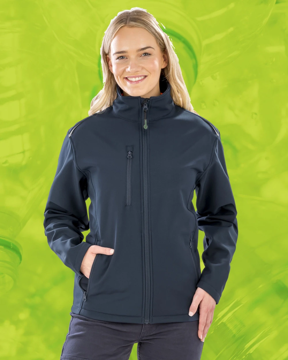 RESULT WOMENS RECYCLED 3-LAYER PRINTABLE SOFTSHELL JACKET Softshells personalisierbar
