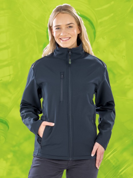 Softshells à personnaliser RESULT WOMENS RECYCLED 3-LAYER PRINTABLE SOFTSHELL JACKET 
