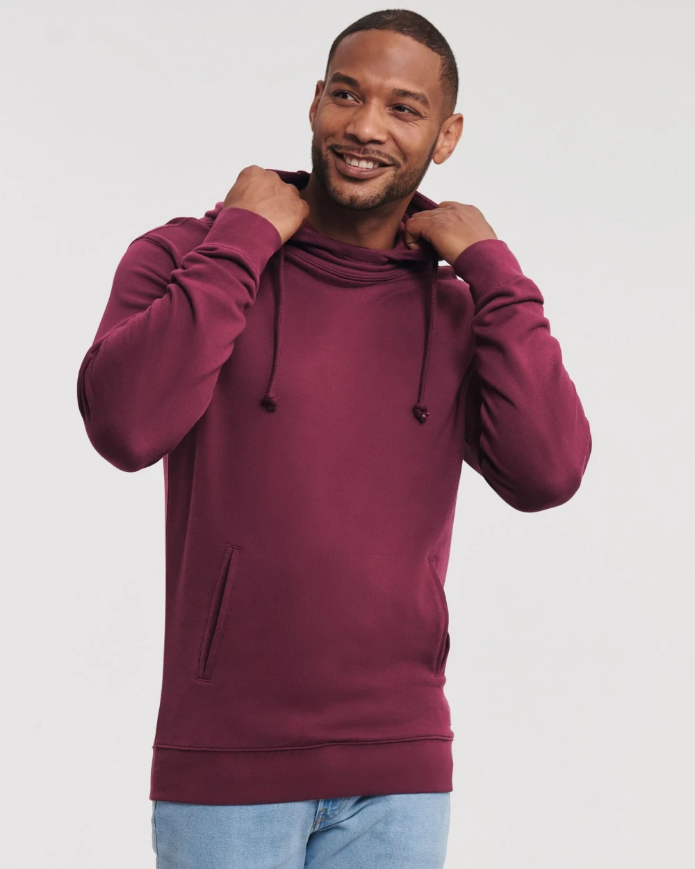 Sweaters & hoodies RUSSELL PURE ORGANIC HOODED SWEAT voor bedrukking &amp; borduring