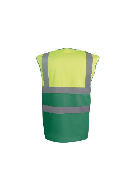 YOKO Gilet haute visibilité bicolore /api/colors/98081728-b759-4172-9a69-2edeeb1d0ecb personnalisable