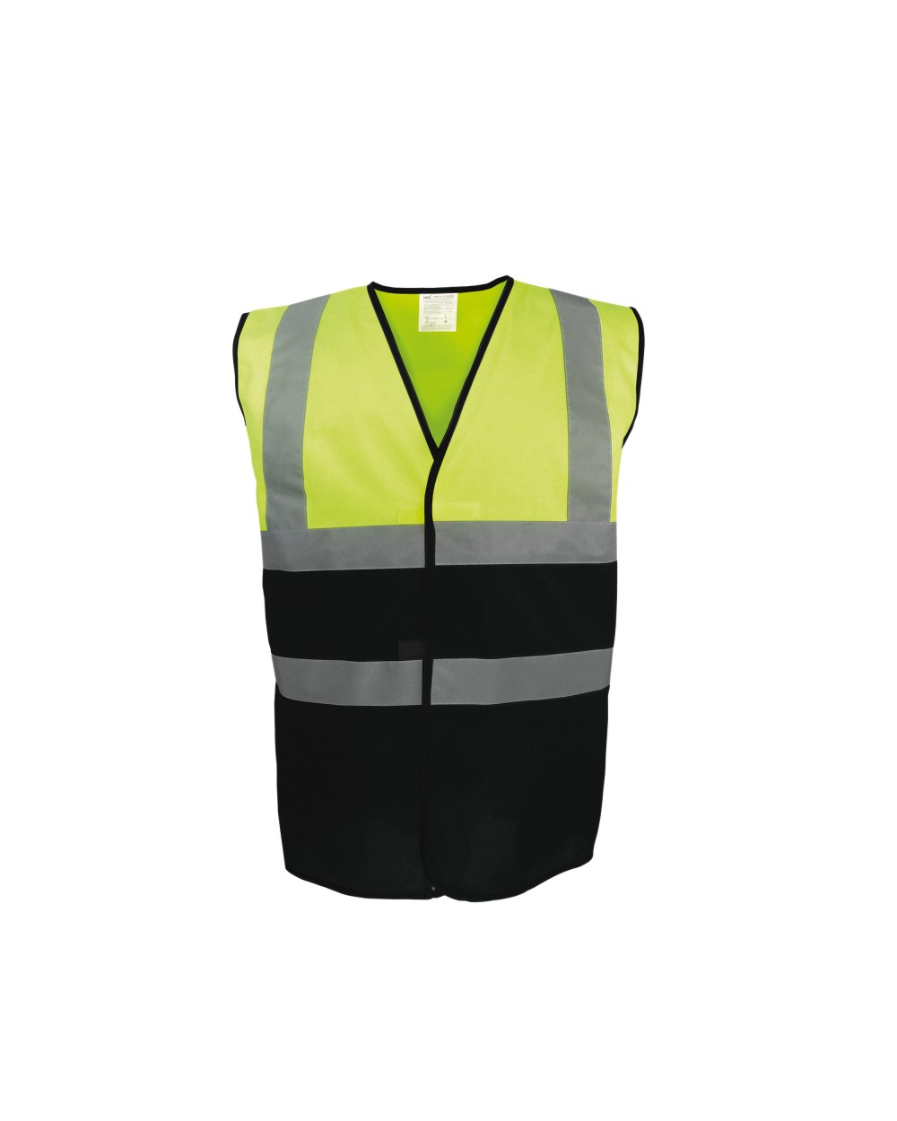 Fluo vestjes YOKO Tweekleurig veiligheidshesje voor bedrukking &amp; borduring