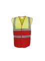 YOKO Gilet haute visibilité bicolore /api/colors/35df9144-276d-47f1-8a33-3184609a7171 personnalisable