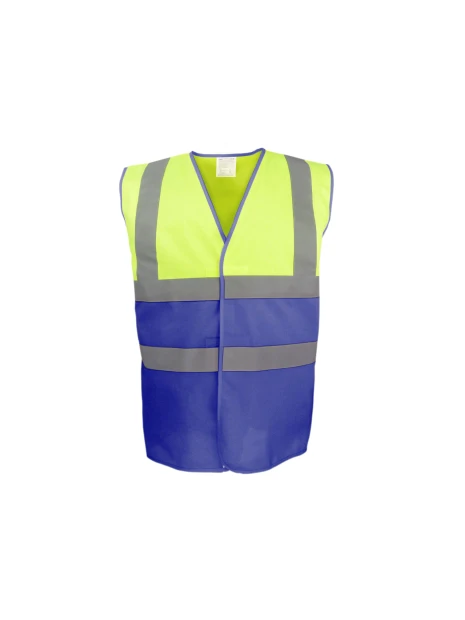 YOKO Gilet haute visibilité bicolore /api/colors/3d5ba4c6-b4a6-44e5-bd91-f311a8c4c23e personnalisable