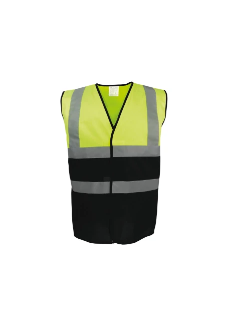 YOKO Gilet haute visibilité bicolore /api/colors/e260546d-71b2-4879-9030-d7108c3f444f personnalisable