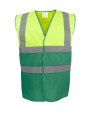 YOKO Gilet haute visibilité bicolore /api/colors/e79c3d54-275c-45e5-9e06-c43516ab59ab personnalisable