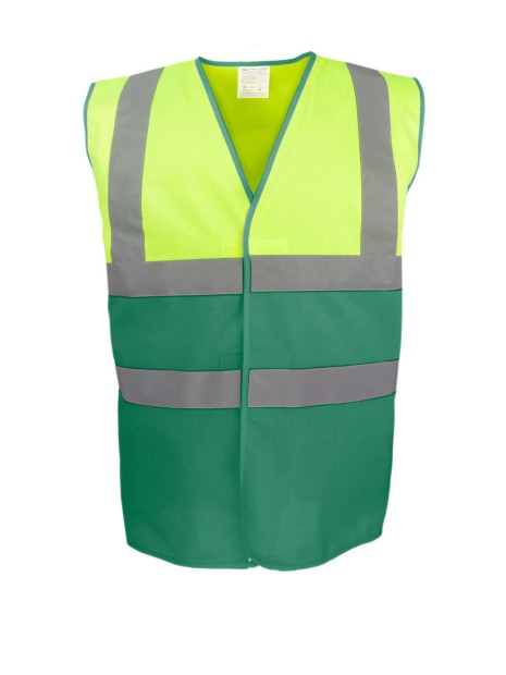 YOKO Gilet haute visibilité bicolore /api/colors/e79c3d54-275c-45e5-9e06-c43516ab59ab personnalisable