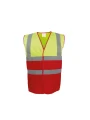 YOKO Gilet haute visibilité bicolore /api/colors/35df9144-276d-47f1-8a33-3184609a7171 personnalisable