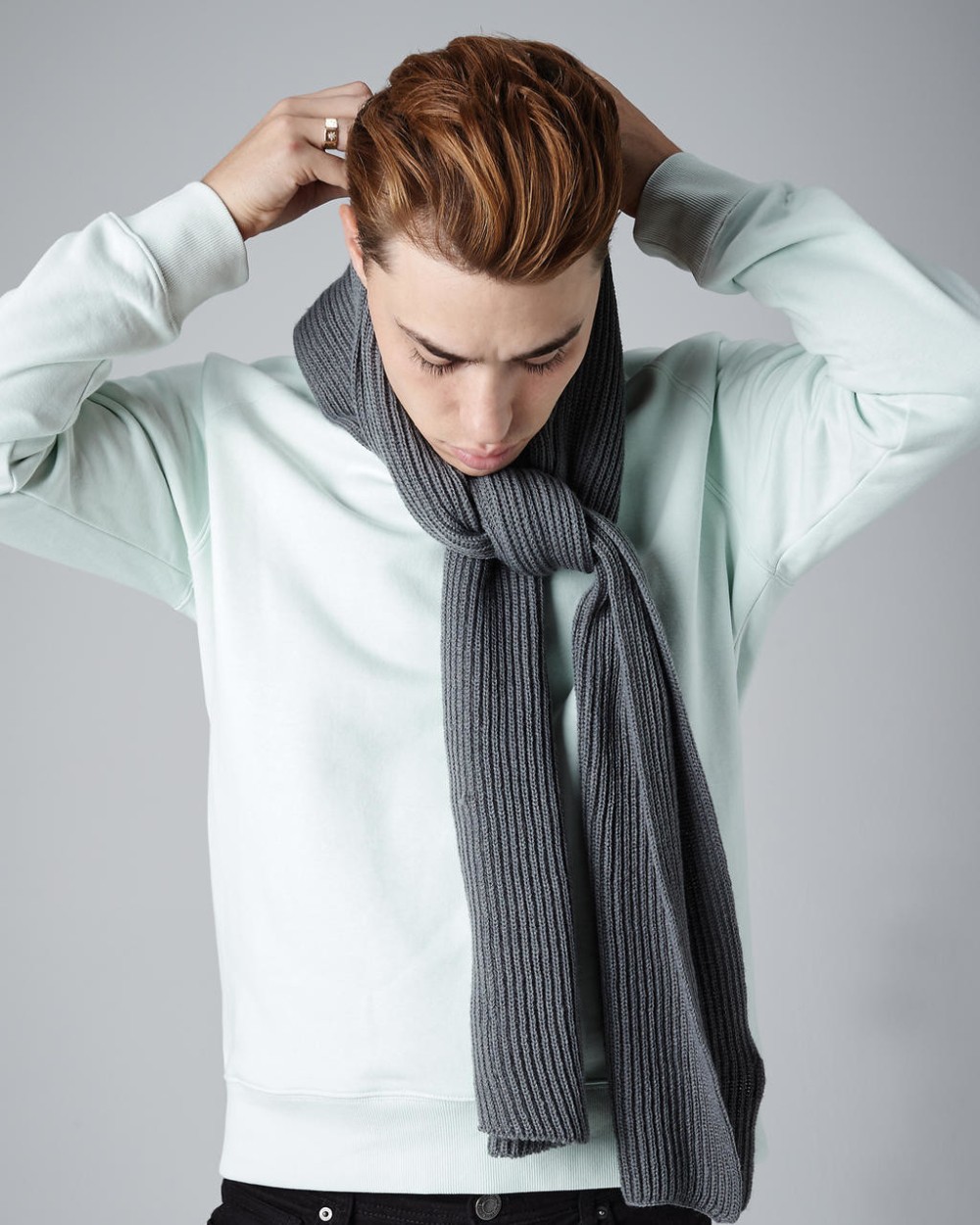 BEECHFIELD METRO KNITTED SCARF Schals personalisierbar