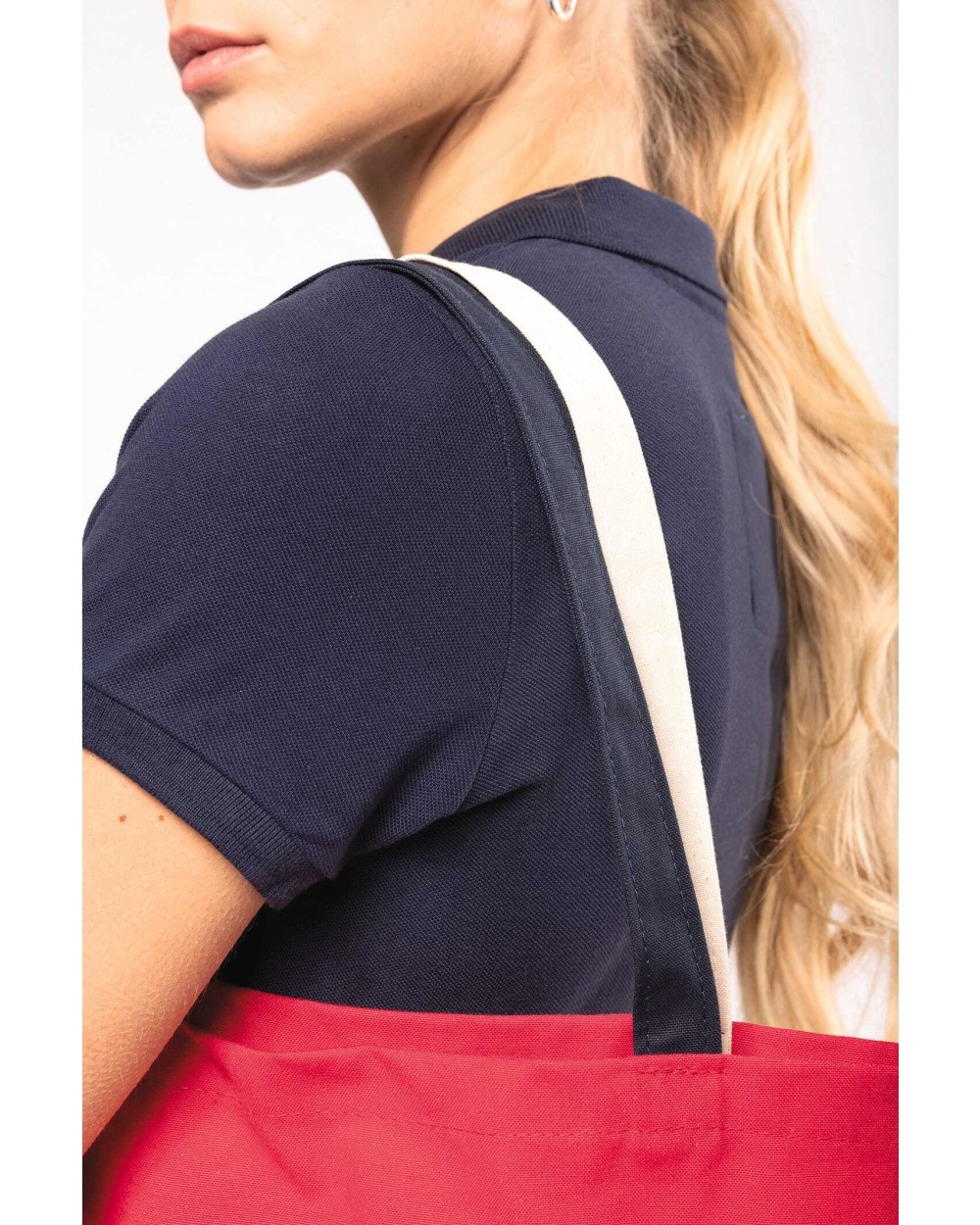 Tote bags KIMOOD Shopper in drie kleuren-Origine France Garantie voor bedrukking &amp; borduring