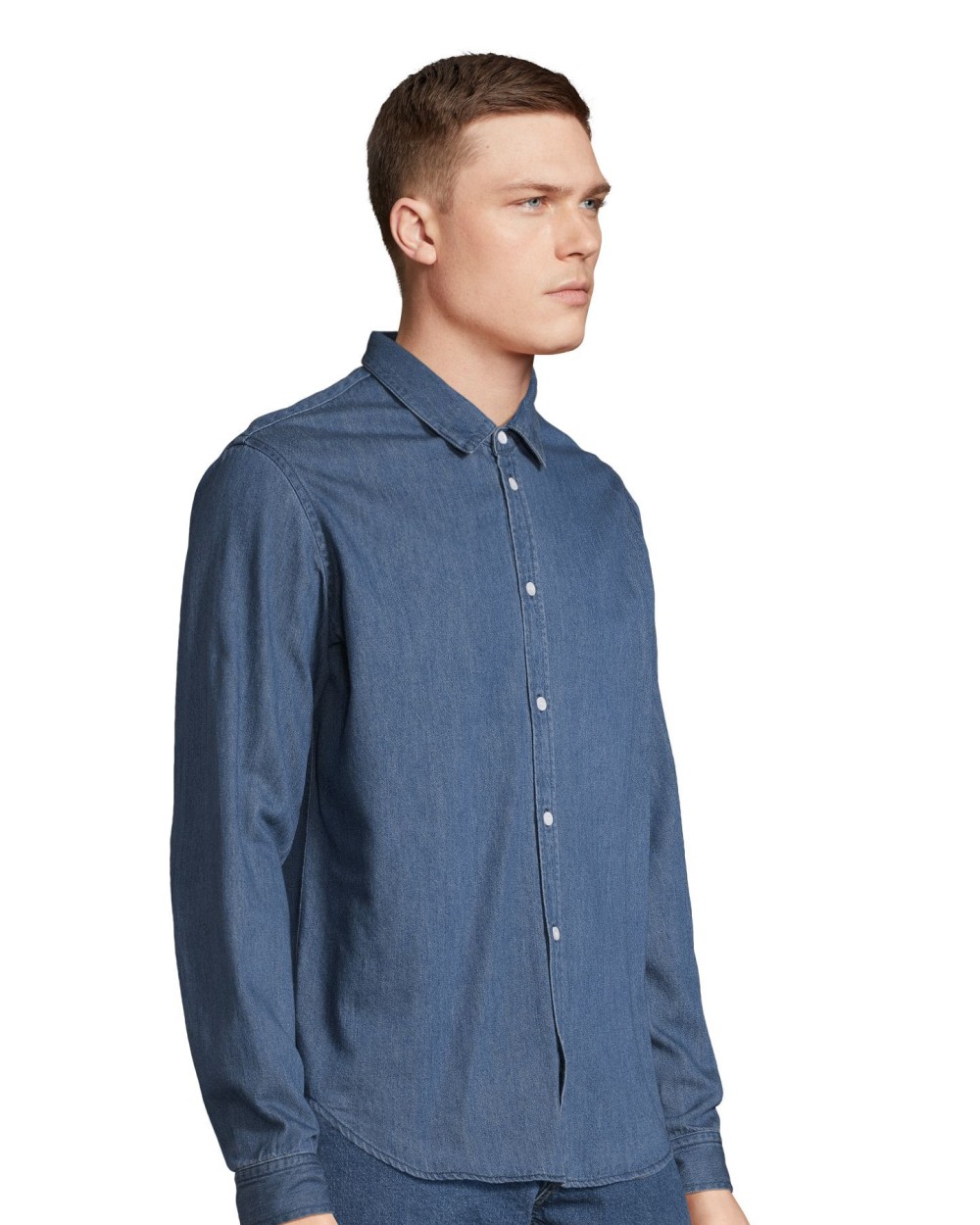 NEOBLU Men´s High-End Denim Shirt Bennett Hemden personalisierbar
