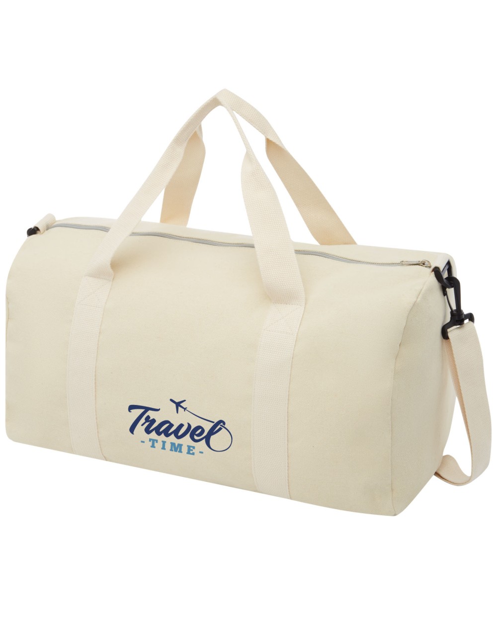 Tassen & Zakken 4DO Pheebs 450 g/m² duffel bag van gerecycled katoen en polyester 24L voor bedrukking &amp; borduring