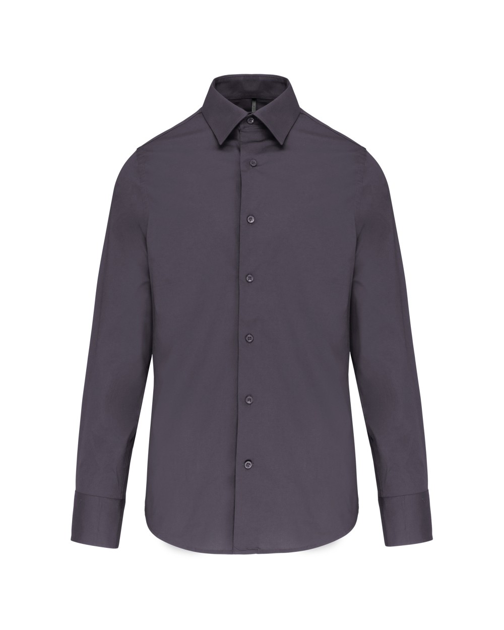 Chemises personnalisable KARIBAN Chemise coton / élasthanne manches longues homme